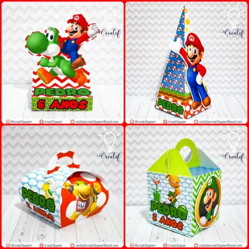 Arquivo Digital Silhouette Super Mario
