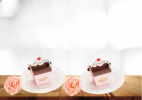 Arquivo Digital Silhouette Caixinha Cupcake Estampas Diversa