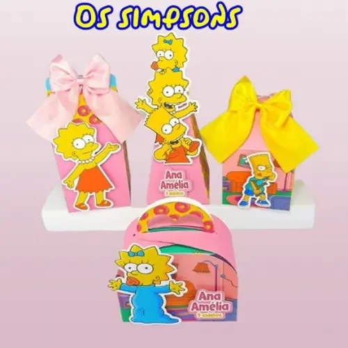 Arquivo Digital Silhouette os Simpsons Luxo
