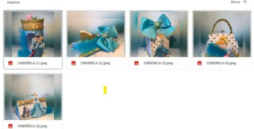 Arquivo Digital Silhouete Cinderella Luxo