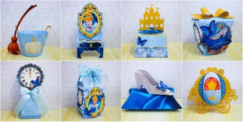 Arquivo Digital Silhouete Cinderella Luxo