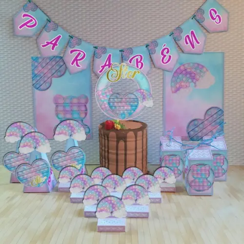 Arquivo Digital Silhouette Pop It Candy Luxo