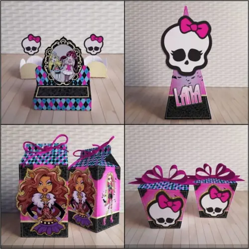 Arquivo Digital Silhouette Monster High Luxo