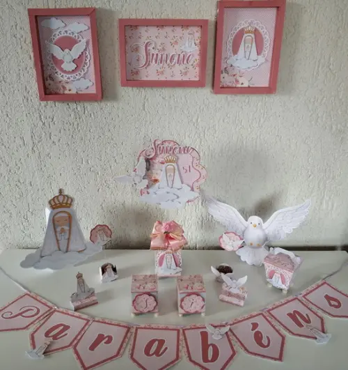 ARQUIVO SILHOUETTE NOSSA SENHORA FESTA EM CASA