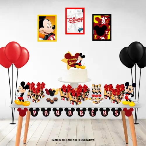 Arquivo Digital Silhouette FESTA MICKEY FESTA EM CASA
