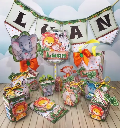 Arquivo Digital em pdf Corte Manual Safari Faça em Casa