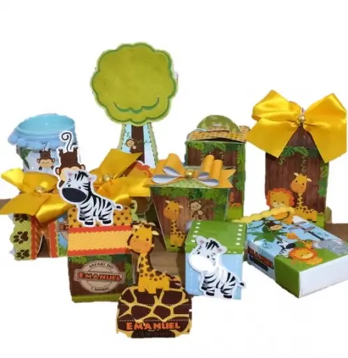 Arquivo Digital Silhouette KIT SAFARI LUXO