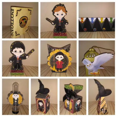 Arquivo Digital Silhouete HARRY POTTER LUXO