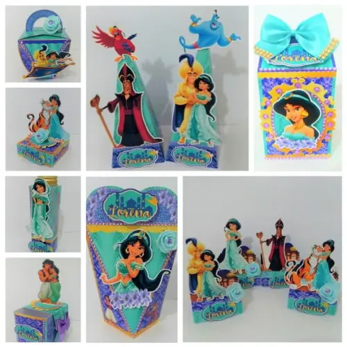 Arquivo Digital Silhouete Princesa Jasmine Luxo