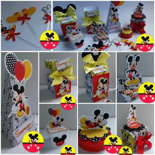 Arquivo Digital Silhouete Mickey Luxo