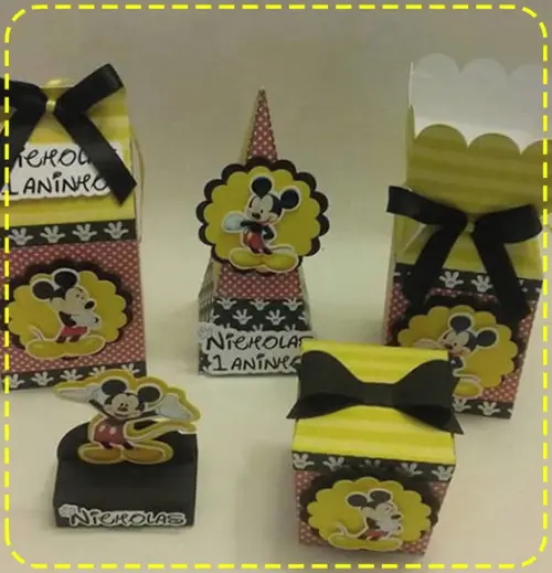Arquivo Digital Silhouete MICKEY LUXO