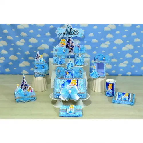 Arquivo Digital Silhouete CINDERELLA LUXO