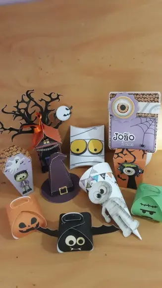 Arquivo Digital Silhouete FESTA HALLOWEEN LUXO