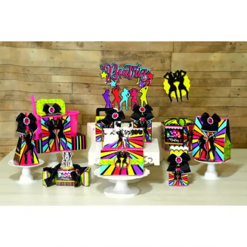 Arquivo Silhouette BALADA NEON LUXO 2019