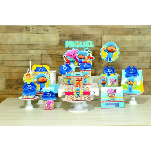Kit Digital Arquivo Silhouette Pocoyo 2019