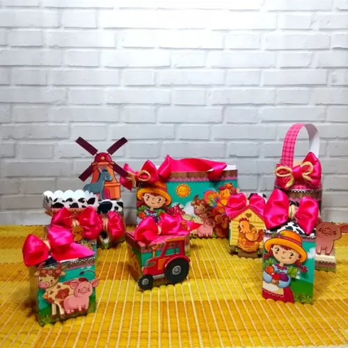 Arquivo Digital Silhouete FAZENDINHA ROSA LUXO 2019