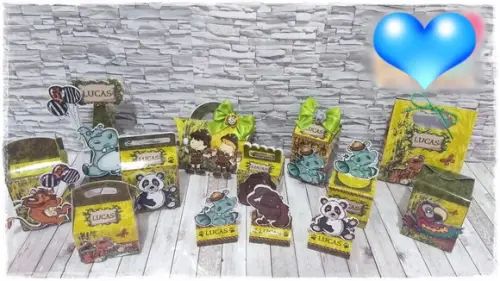 Arquivo Digital Silhouete BICHINHOS DA FLORESTA LUXO 2018