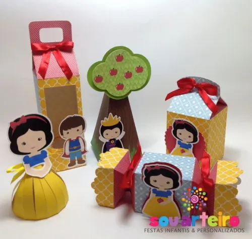 Arquivo Digital Silhouette BRANCA DE NEVE CUTE LUXO