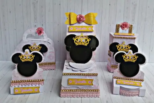 Arquivo Digital Silhouette MINNIE ROSA LUXO