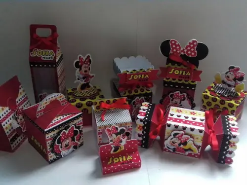 Arquivo Digital Silhouette Minnie Luxo Vermelho
