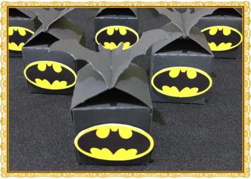 Arquivo Silhouette Caixinha Batman