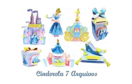 Arquivo Digital Silhouette Cinderella 1