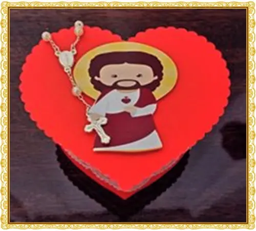 Arquivo Digital Silhouette Caixa Coração com Jesus