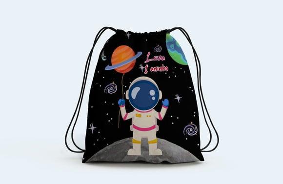 Mochila para Lembrancinhas Surpresa do Astronauta