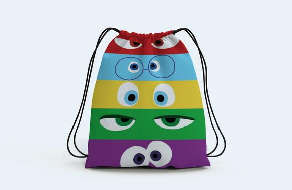 Mochilinha para Festa Infantil Divertidamente