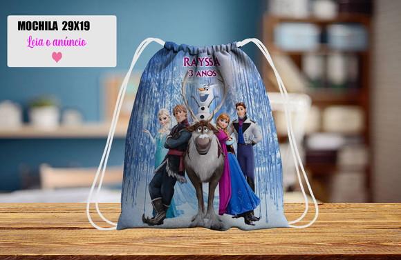 Mochilinha Personalizada Frozen