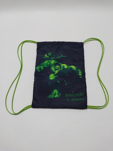 Mochilinha Personalizada Hulk