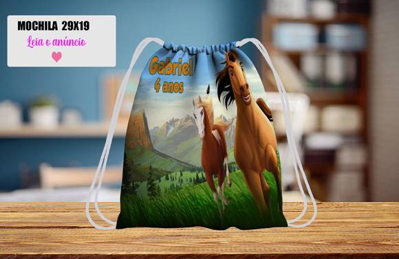 Mochilinha Personalizada para Lembrancinhas Spirit