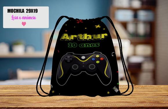 Mochilinha Personalizada Video Game