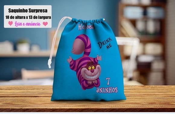 Saquinho para Aniversario da Alice