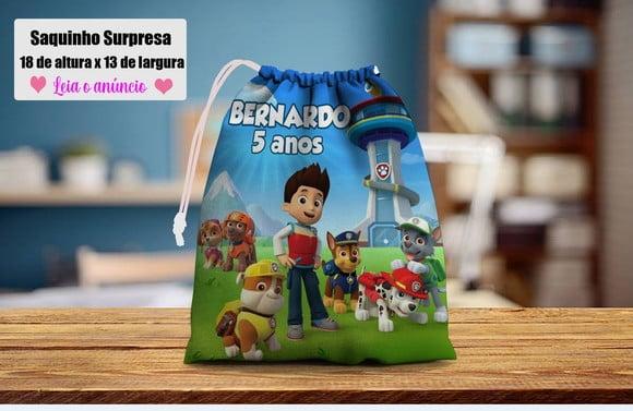 Saquinho Surpresa da Patrulha Canina