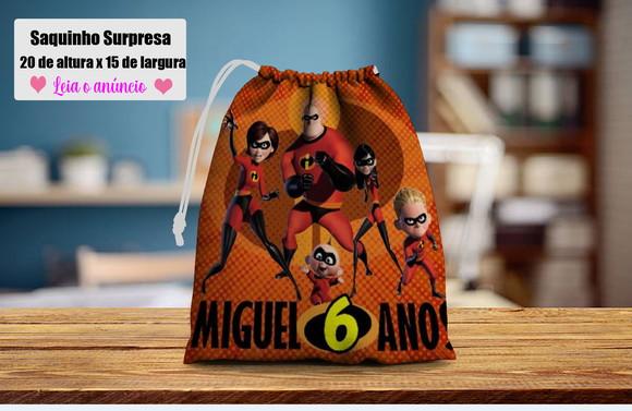 Saquinho Surpresa dos Incriveis