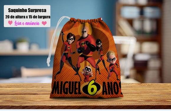 Saquinho Surpresa dos Incriveis