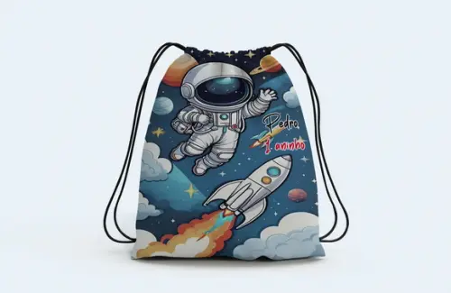 Mochila para Festa Personalizada Astronauta