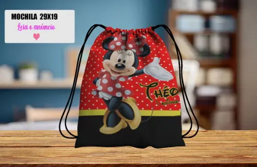Mochila Personalizada da Minnie