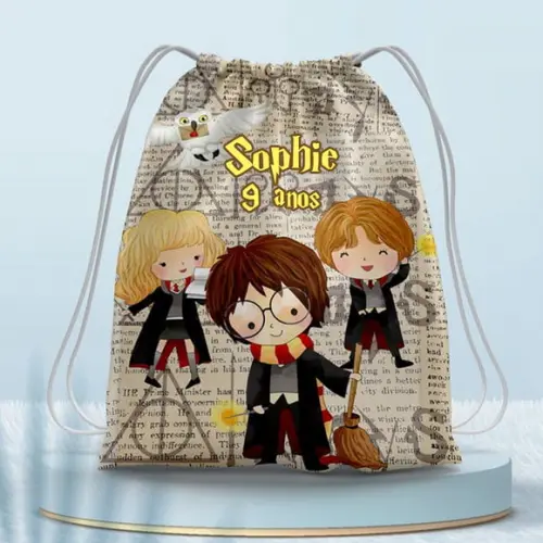 Mochila Personalizada do Harry Potter