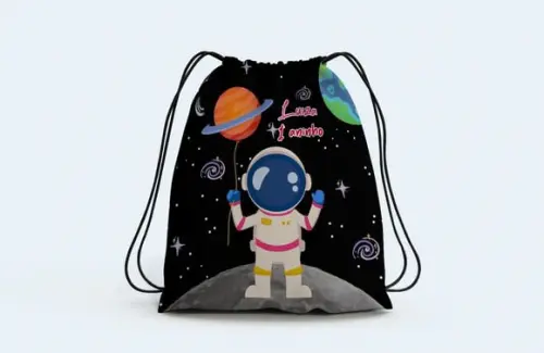 Mochila para Lembrancinhas Surpresa do Astronauta