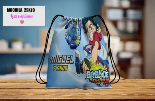 Mochila Personalizada Beyblade