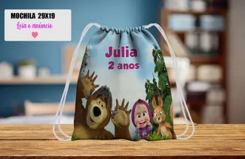 Mochilinha Personalizada da Marsha