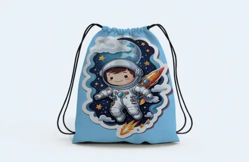 Mochilinha Personalizada do Astronauta