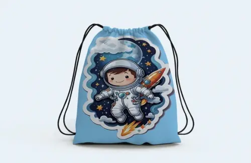 Mochilinha Personalizada do Astronauta