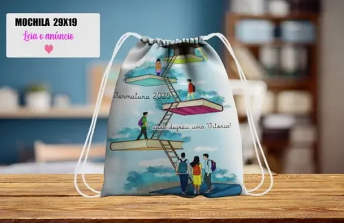 Mochilinha Personalizada Formatura