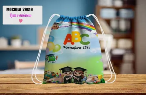Mochilinha Personalizada Formatura