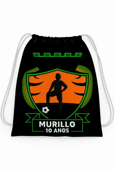 Mochilinha Personalizada Futebol
