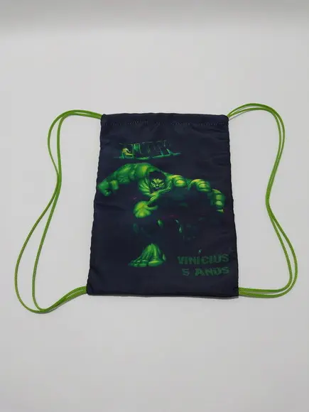 Mochilinha Personalizada Hulk