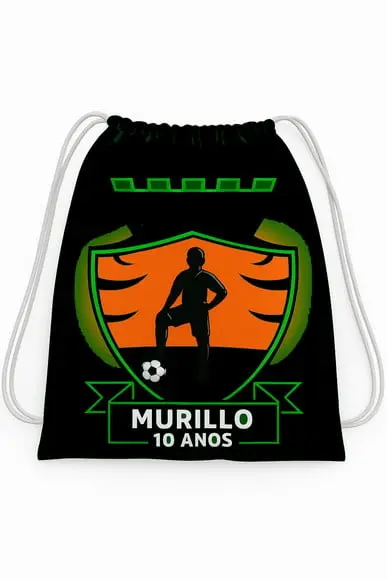 Mochilinha Personalizada Futebol
